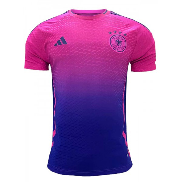 Germany special player version jersey soccer uniform men's pink sportswear football kit top shirt 2024